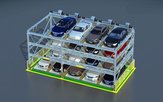 คุณภาพ  2t Automated Multi Level Car Parking 2000kg Automated Car Garage โรงงาน
