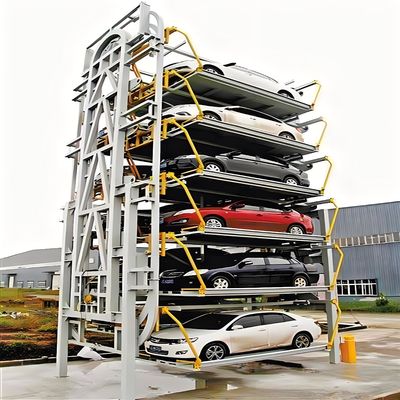 คุณภาพ  6 Layers Rotary Car Parking System Customized Mechanical Car Parking โรงงาน