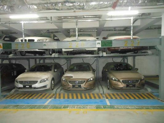 การออกแบบห้องเก็บของในสี่คอลัมน์ ไฮดรอลิกลิฟท์สําหรับการเก็บของรถและครัวเรือน