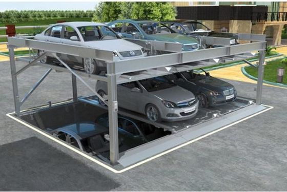 1700kgs รถสต๊อกเกอร์ Pit Paring รถจอดรถเครื่องจักรกล บ้าน
