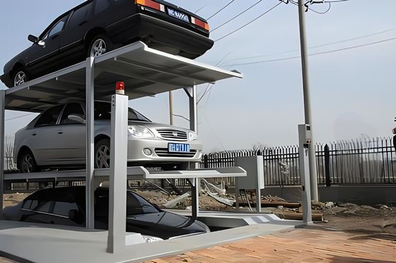 1700kg Car Stacker Pit PLC Control อุปกรณ์จอดรถกล