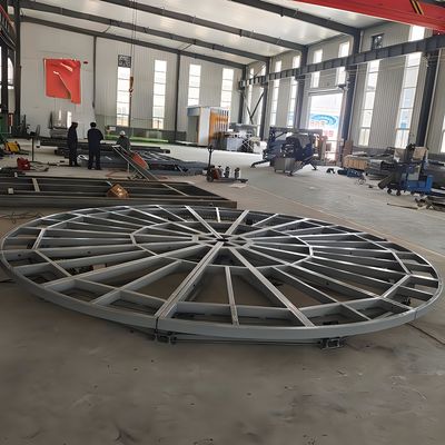 Dia 4m Car Display Rotating Platform 4000kg-8000Kg เครื่องหมุนรถยนต์