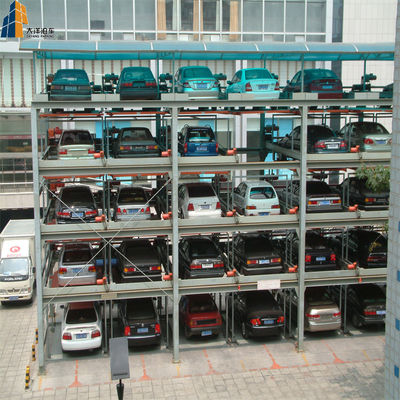 ระบบจอดรถไฮดรอลิกติดบนพื้นดิน 5mX2.5m Platform