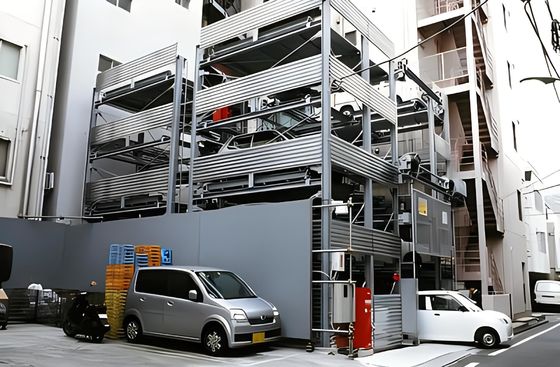ระบบจอดรถปริศนา 2 ตัน ระบบจอดรถปริศนา 4 ชั้น-6 ชั้น