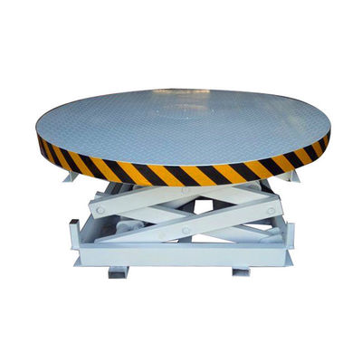 ห้องนิทรรศการ โพลตฟอร์มหมุนรถยนต์ 8000Kgs การจอดรถยนต์ Turntable