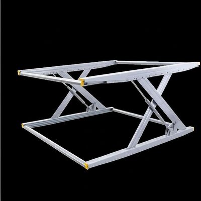 เหล็กกล้าความแข็งแรงสูง ที่จอดรถแบบเอียงอย่างง่าย จุรถได้ 1 คัน เคลือบสีฝุ่น โครงสร้างแข็งแรงทนทาน ใช้งานได้นาน